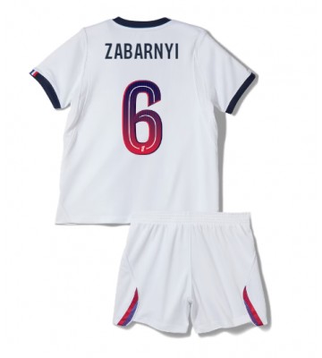Paris Saint-Germain Ilya Zabarnyi #6 Udebanetrøje Børn 2026-27 Kortærmet (+ Korte bukser)